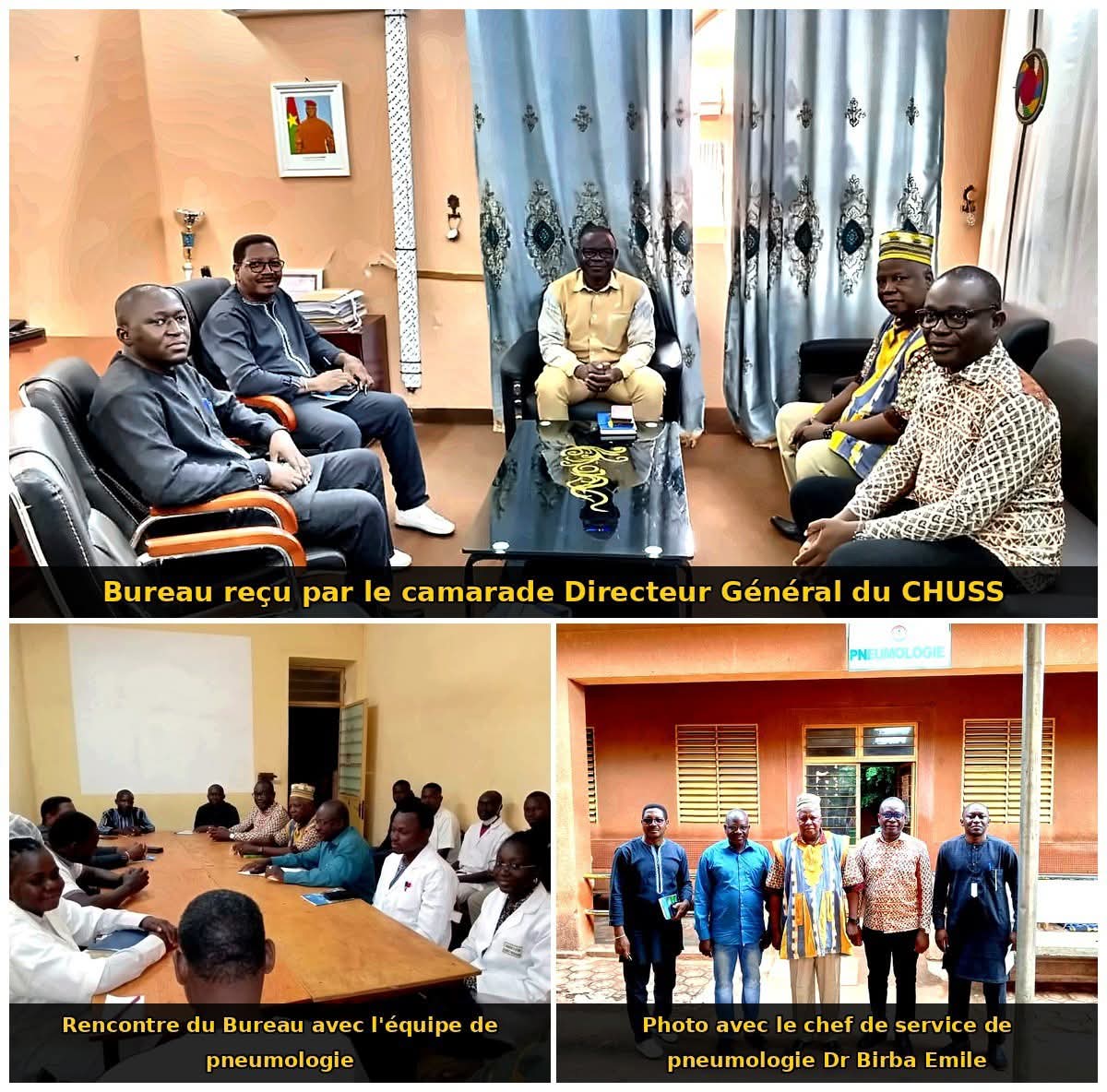 Tournée de convivialité du Bureau- Etape de Bobo Dioulasso à la rencontre des membres de la SOBUP